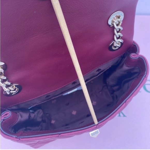 Kate Spade Natalia Quilted Leather
Small Flap Crossbody Shoulder Bag - Picture 3 of 9